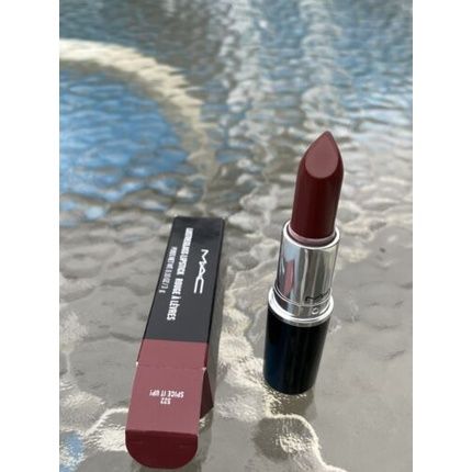 Mac Lustreglass Lipstick #522 Spice It Up! Brown Berry 3G/0.1Oz - Image 4