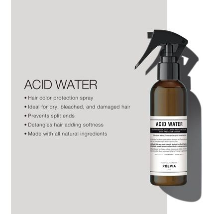Previa Acid Water Spray Protection For Colored Hair 200Ml