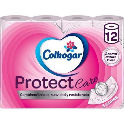 Colhogar Protect Care Aroma 3-Ply Toilet Paper 12 Rolls