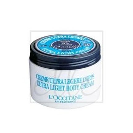 L'Occitane Shea Ultra Light Body Cream 3.9 Oz