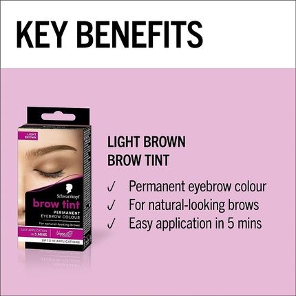 Schwarzkopf Brow Tint 5.1 Light Brown 17Ml