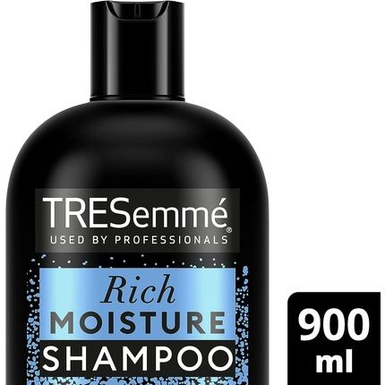 Tresemme Rich Moisture Shampoo For Dry Damaged Hair With Vitamin E 900Ml