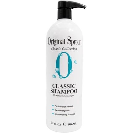 Original Sprout Classic Shampoo For Babies, Toddlers, Kids, And Adults - Helps Alleviate Dandruff Or Dry Scalp - Sulfate Free 946Ml