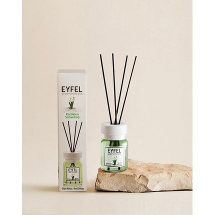 Eyfel Snowdrop Reed Diffuser Set 4.05 Fl Oz
