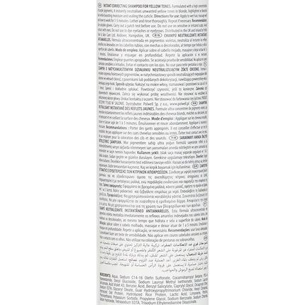 Montibello Colour Correction Stop Yellow Shampoo 300Ml Neutralizer Pigment - Image 3