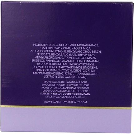 Elizabeth Taylor Passion Perfumed Dusting Powder 2.6 Oz