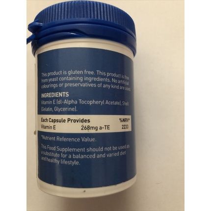 Valupack Vitamin E 400Iu 30 Capsules