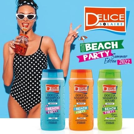Delice Solaire Bronze Beach Party Rumba Solar Shampoo 300Ml Papaya And Coffee - Image 3