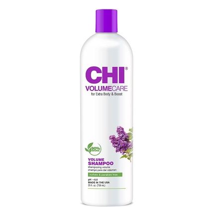 Chi Volumecare Volumizing Shampoo 25 Fl Oz - Increases Volume On Thin, Fine, Or Flat Hair For Extra Body And Boost Without Weighing It Down