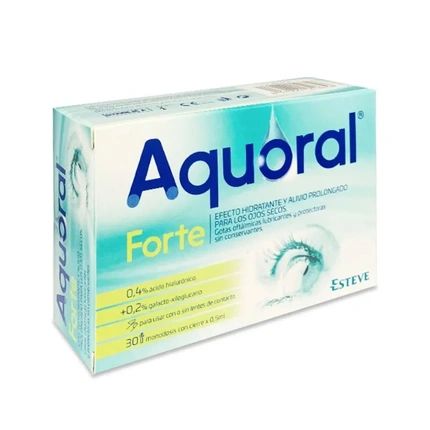 Esteve Esteve Aquoral Forte Eye Drops With Hyaluronic Acid 04 30 Singledose