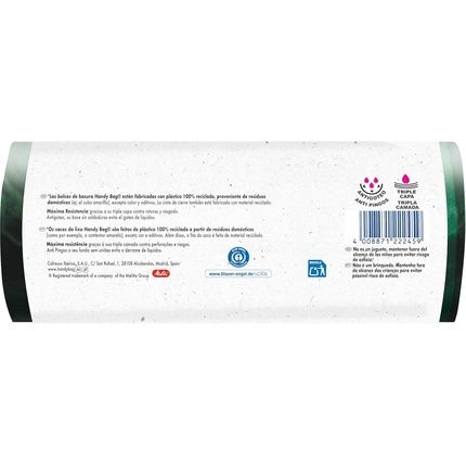 Handy Bag Robust Environmentally Friendly Garbage Bags 100% Recycled - Image 3