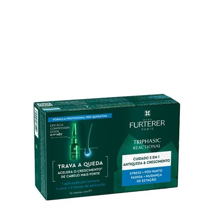 Rene Furterer Triphasic Reactive Hair Loss Ampoules 12 Doses