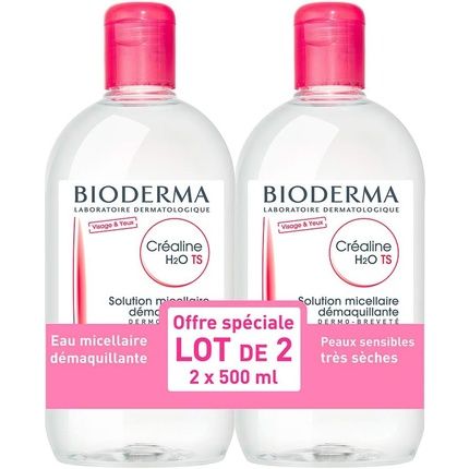 Bioderma Crealine Ts H2O Micelle Solution 500Ml