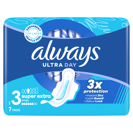 Always Always Ultra Super Extra 7 Pcs Sanitary Towels