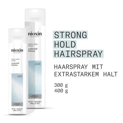 Nioxin Density Defend Styling Strong Hold Hairspray 300Ml