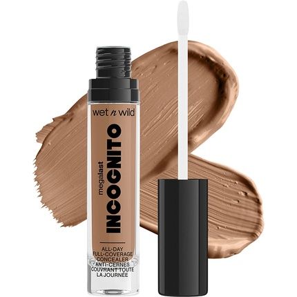 Wet N Wild Megalast Incognito Full-Coverage Concealer With Shea Butter Light Medium