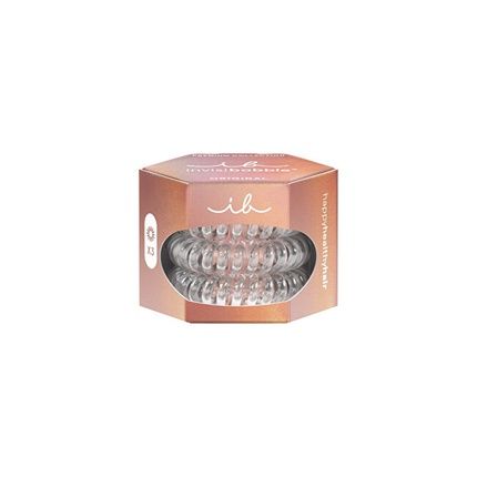 Invisibobble Original Premium Crystal Clear Hair Band 3 Pieces