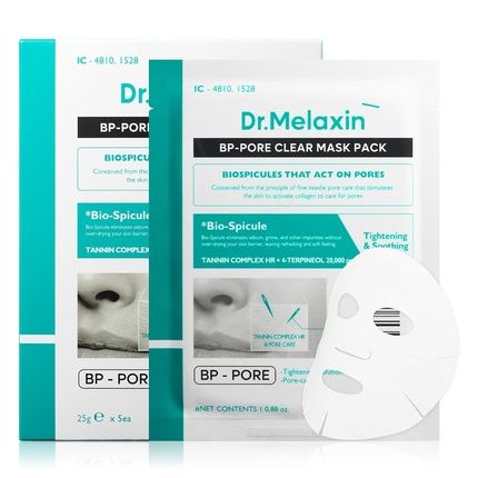 Bp Pore Clear Facial Mask For Pore Minimizing And Elasticity Improvement - Pack Of 5