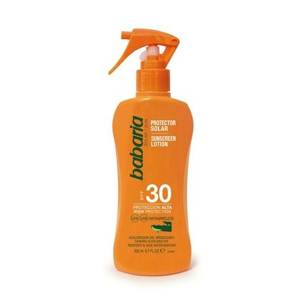 Babaria Sunscreen Spray Spf 30 200Ml Protect Your Skin With Babaria'S Aloe Vera Lotion