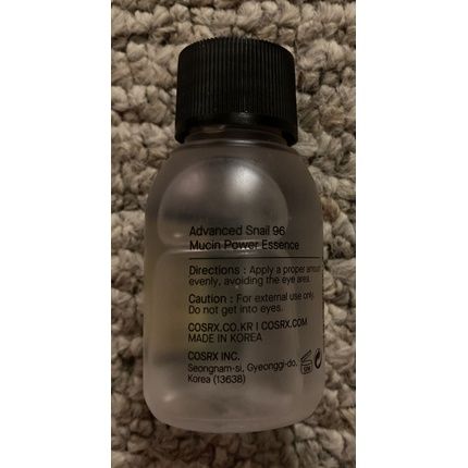 Cosrx Mini Advanced Snail 96 Mucin Power Essence Travel Size 30Ml