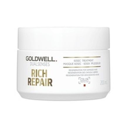 Goldwell Dualsenses Rich Repair Mask For Dry And Damaged Hair 60 Second Treatment 500Ml - Image 4