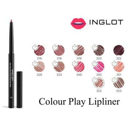 Colour Play Lipliner By Inglot With Integrated Sharpener