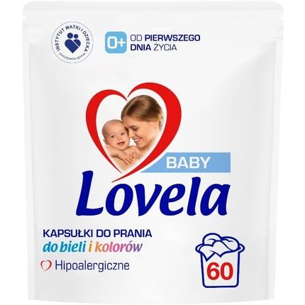 Lovela Baby Universal Washing Capsule For Colors And Whites - Hypoallergenic