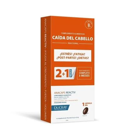 Ducray Anacaps Reactiv 90 Capsules For Hair Loss