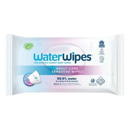 Waterwipes Adult Sensitive Wipes - 30 Wipes