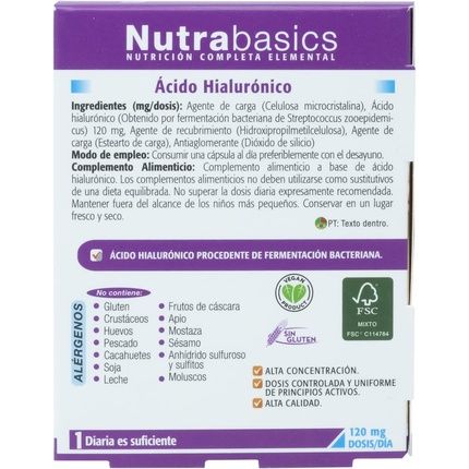 Drasanvi Hyaluronic Acid 1220Mg 30 Capsules