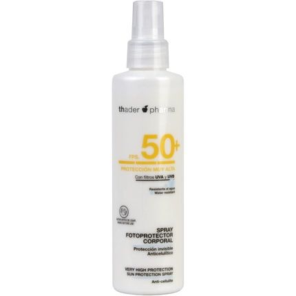 Thader Th Pharma Body Photoprotector Spray Liquid Anti-Cellulite Spf