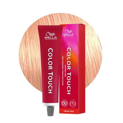 Wella Color Touch Vibrant Reds 1034 Platinum Blonde Golden Copper 60Ml Ammoniafree Semipermanent Color