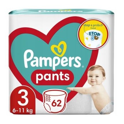 Pampers Diapers Size 3 Midi 6-11Kg