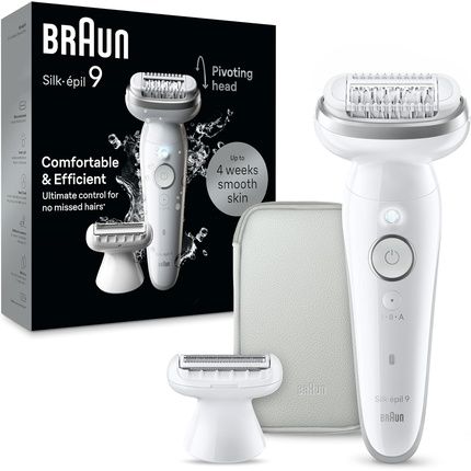 Braun Silk-Epil 9 Women'S Epilator Hair Remover For Long-Lasting Hair Removal