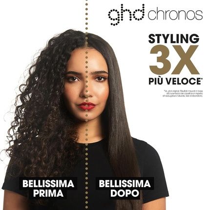 Ghd Chronos Black - Our Most Advanced Hair Straightener Hd Motion-Responsive 2X More Responsive Optimal Styling Temperature 185Oc