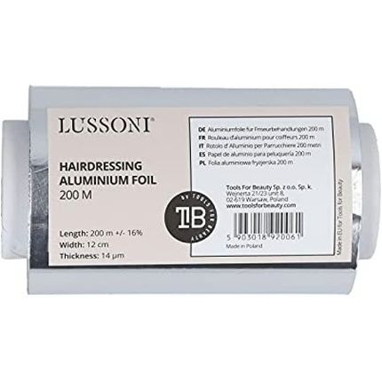Lussoni Dsp Aluminium Hairdressing Foil 200M 100G