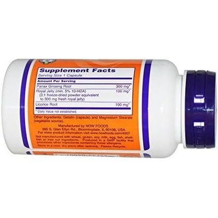 Ginseng & Royal Jelly 90 Capsules