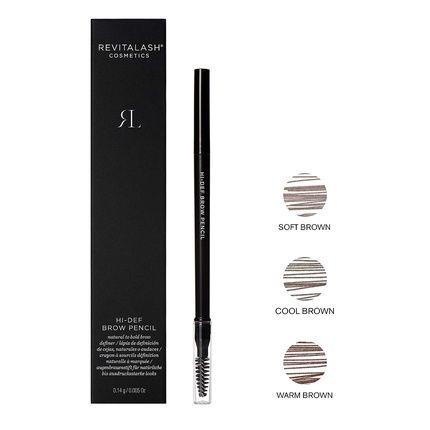 Revitalash Cosmetics Hi-Def Brow Pencil Soft Brown 1 Count