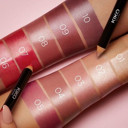 Kiko Milano Smart Fusion Creamy Lip Crayon 04 Lip Liner For On The Go - Image 3