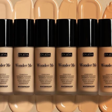 Pupa Wonder Me Liquid Waterproof Foundation 020 Light Beige Warm