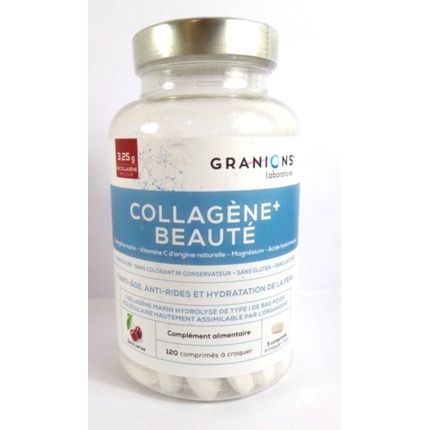 Granions Collagen + Beauty Cherry Flavor 120 Tablets