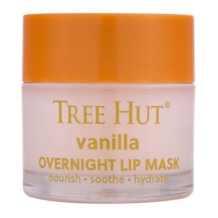 Tree Hut Vanilla Overnight Lip Mask Deeply Hydrating Leave-On Treatment