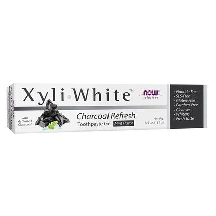 Now Xyliwhite Charcoal Refresh Mint Toothpaste 181G - Image 3