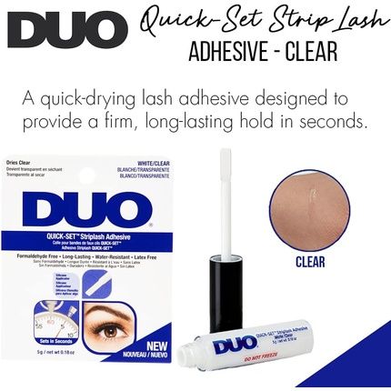 Ardell Duo Quick-Set Clear 5G