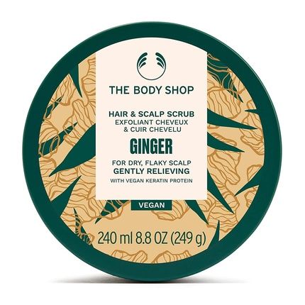 The Body Shop Ginger Hair And Scalp Scrub Exfoliant 240Ml 8.80 Ounce