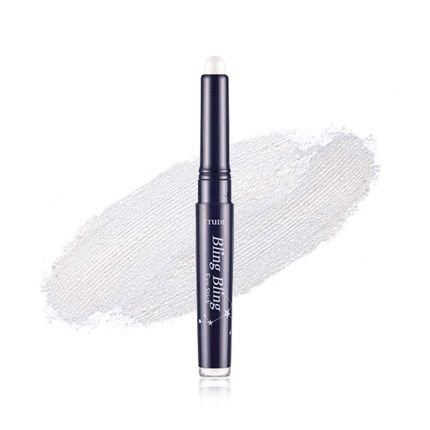 Etude Bling Bling Eye Stick Shooting Star Long-Lasting Eye Shadow Stick With Blinding Glow And Soft Creamy Texture For Shining Eyes
