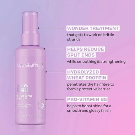 Lee Stafford Bleach Blondes Split End Serum 75Ml