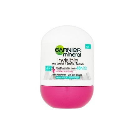 Garnier 48H Mineral Invisible Rollon 50 Ml Antiperspirant