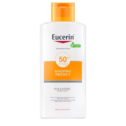Eucerin Sensitive Protect Sun Lotion Extra Light Spf50 400Ml