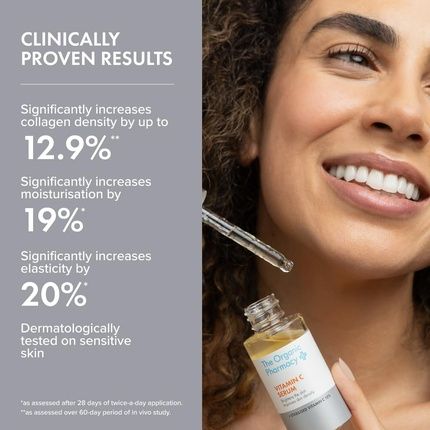 The Organic Pharmacy Vitamin C Serum 30Ml - 15% Stabilized Vitamin C, Brightens - Image 3